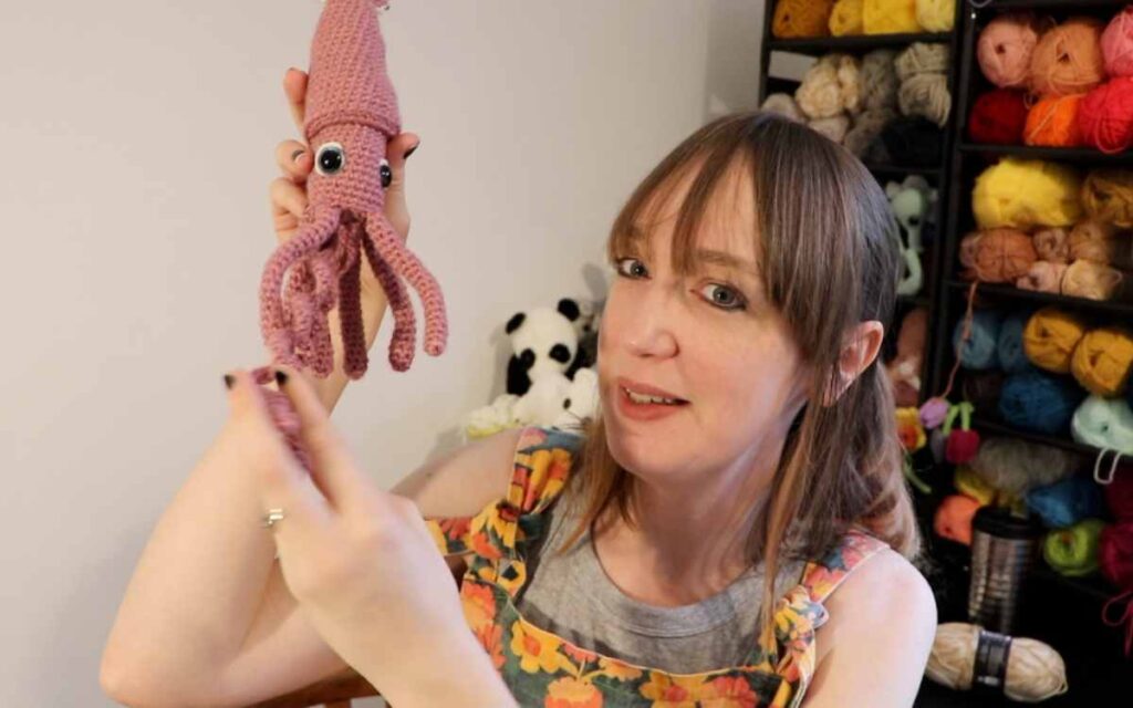 lucy kate easton and her squid pattern