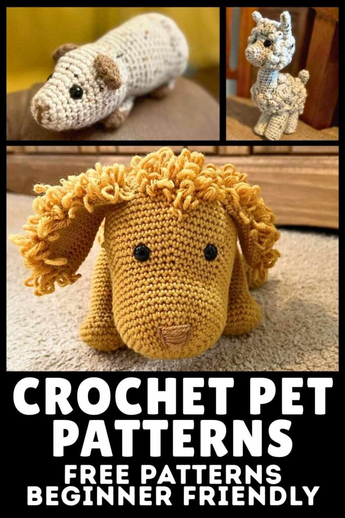 photos of crochet pets