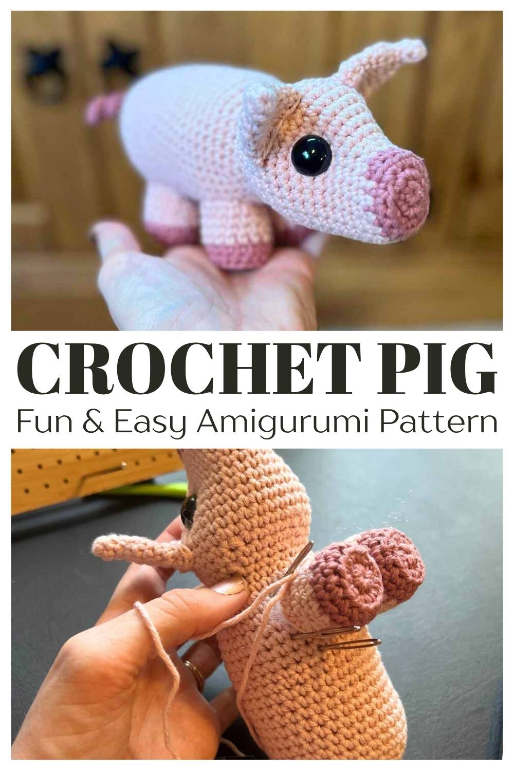 I Crocheted A Piglet - Free Amigurumi Pattern
