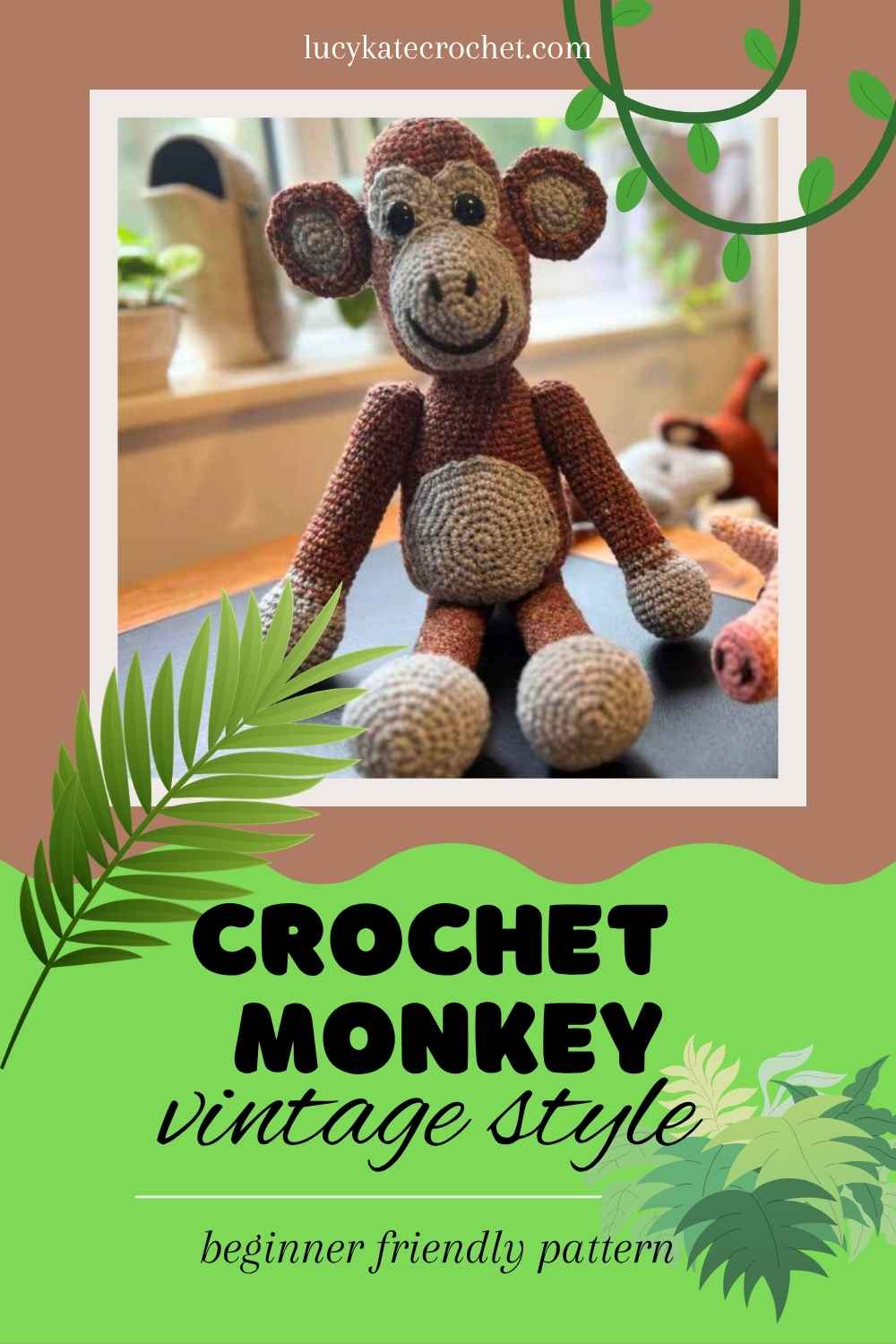 My Floppy Crochet Monkey Pattern