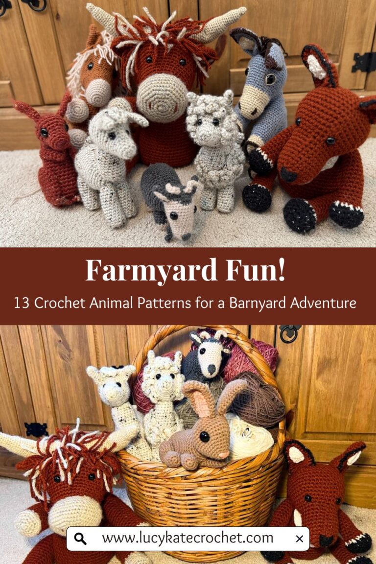 11 Awesome Free Crochet Farm Animal Patterns