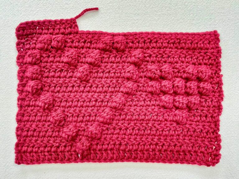 A Beginner's Guide To Crocheting Bobble Stitch Shapes