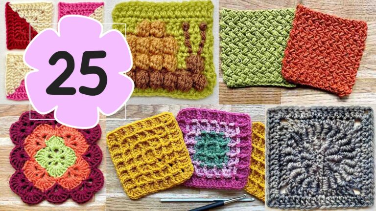 Free Granny Square Crochet Patterns