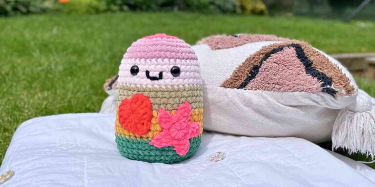 Yarn Scraps Squishy Crochet Toy Pattern