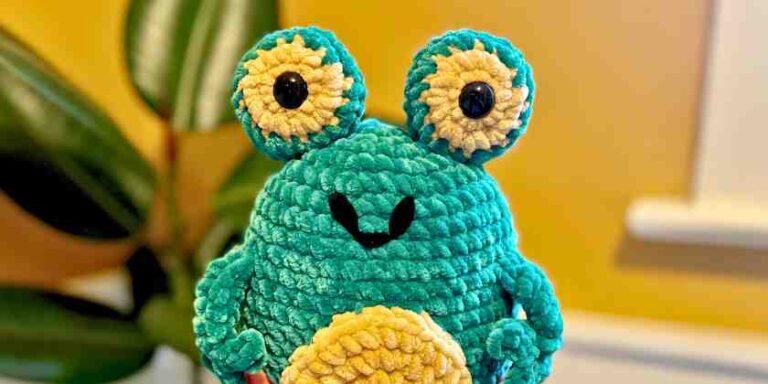 Squishy Crochet Frog Pattern