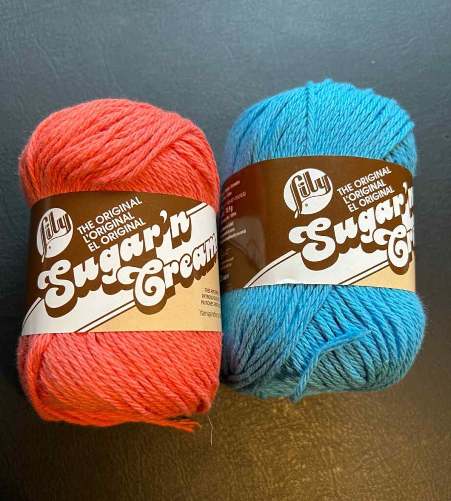 Lily Sugar n Cream yarn