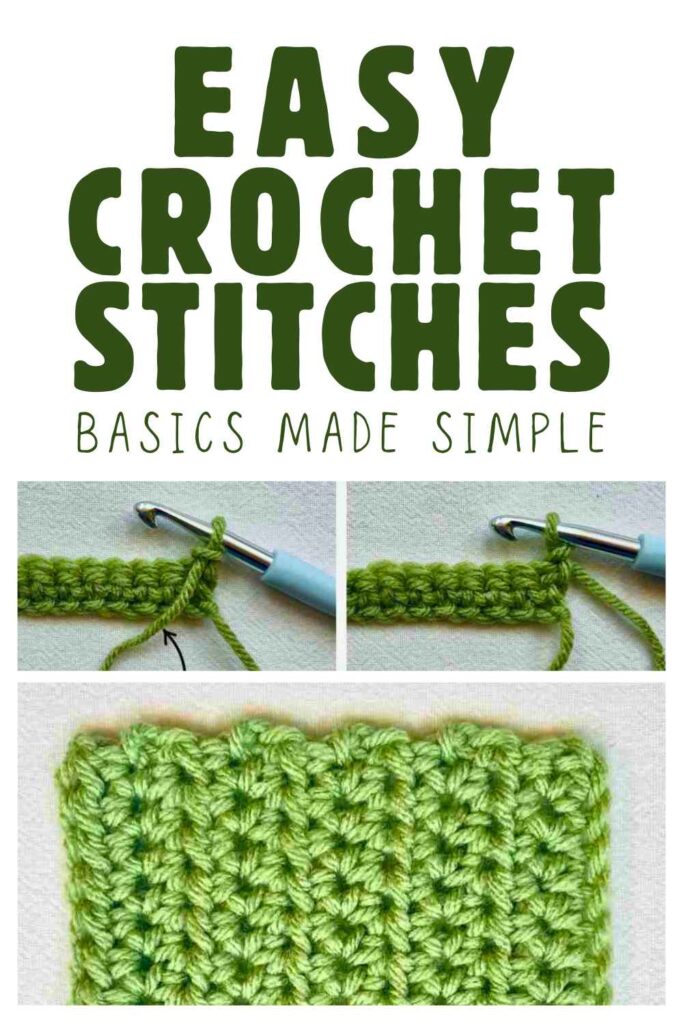 photo of easy crochet stitches
