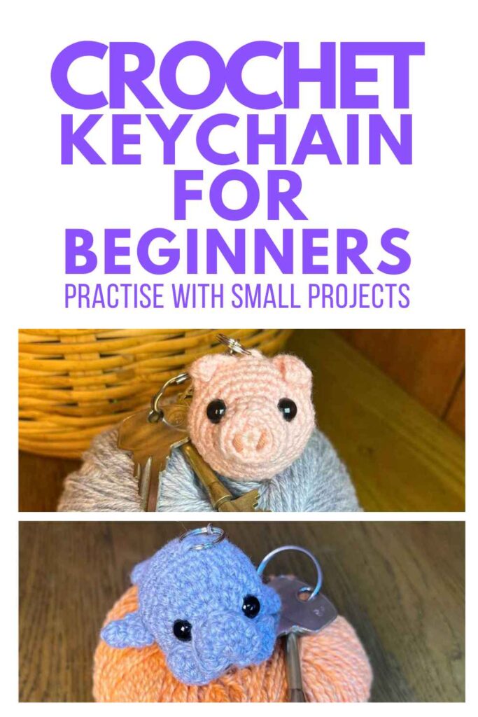 photos of crochet keychains for beginners