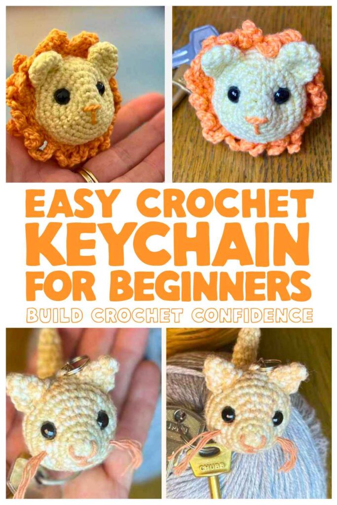 photo of easy crochet keychains for beginners