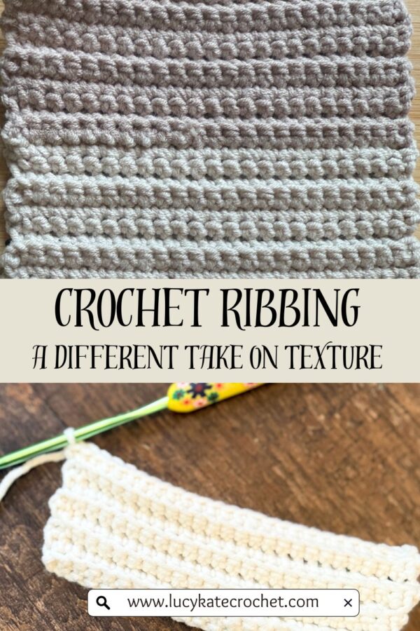 Crochet Shell Ribbing Wide Crochet Ribbing Stitches