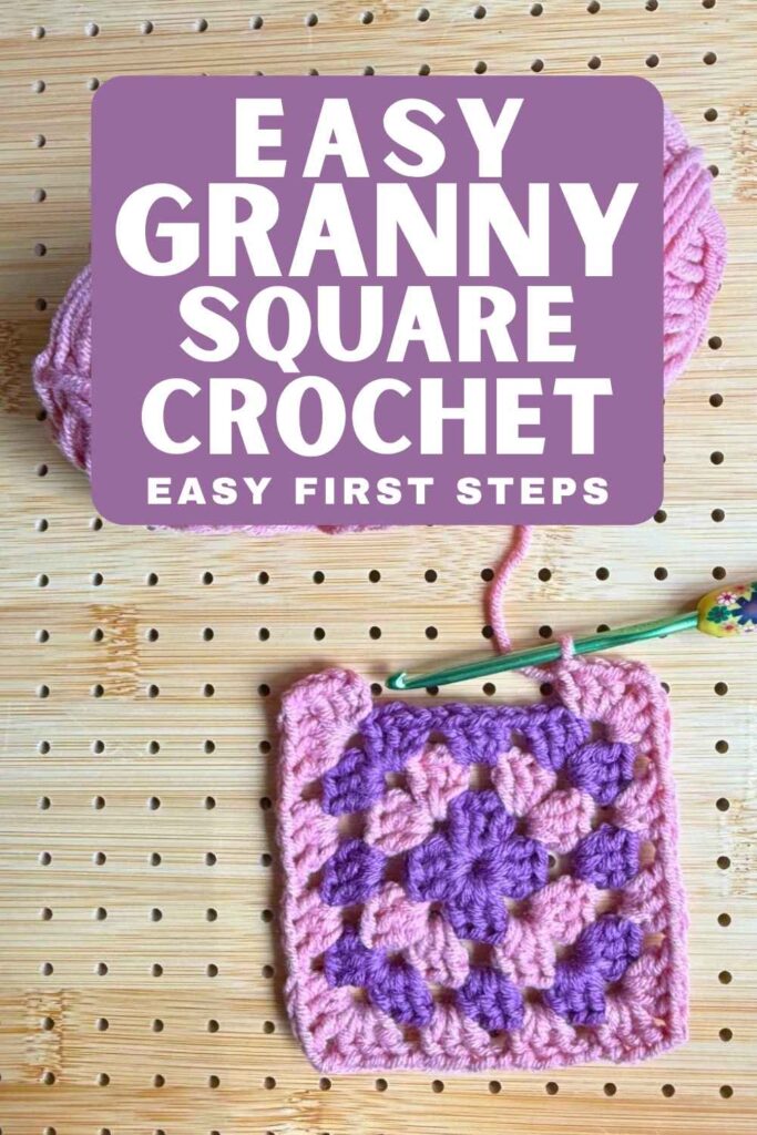 photo of easy granny square