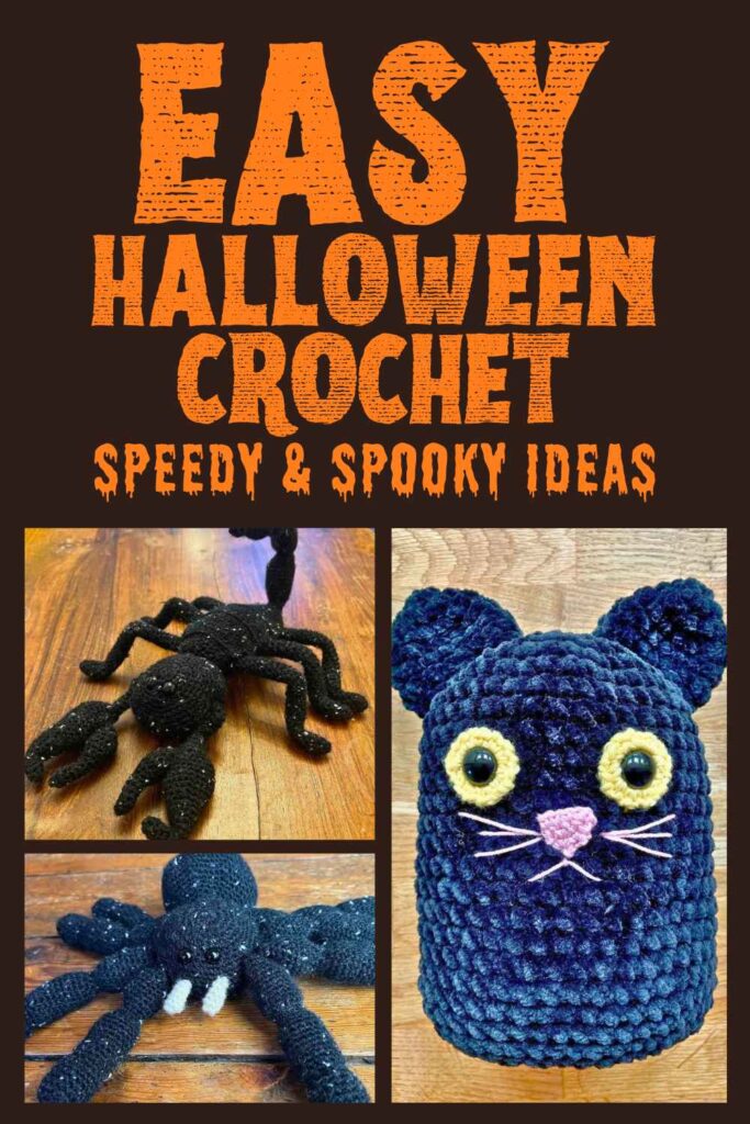 photos of easy halloween crochet projects