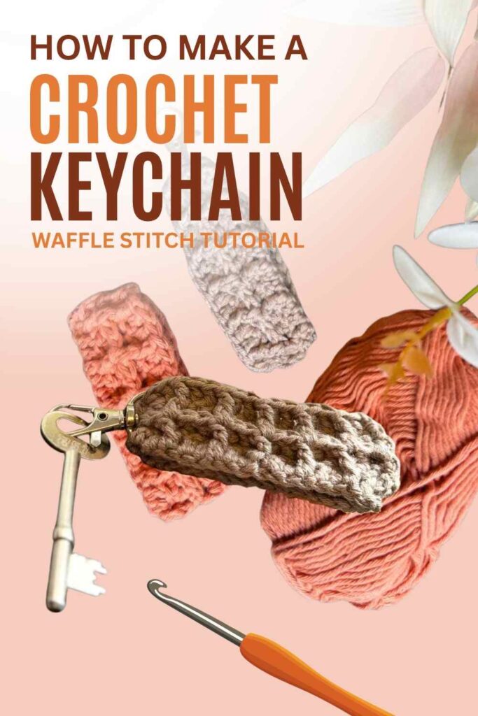 photo of crochet keychains and yarn
