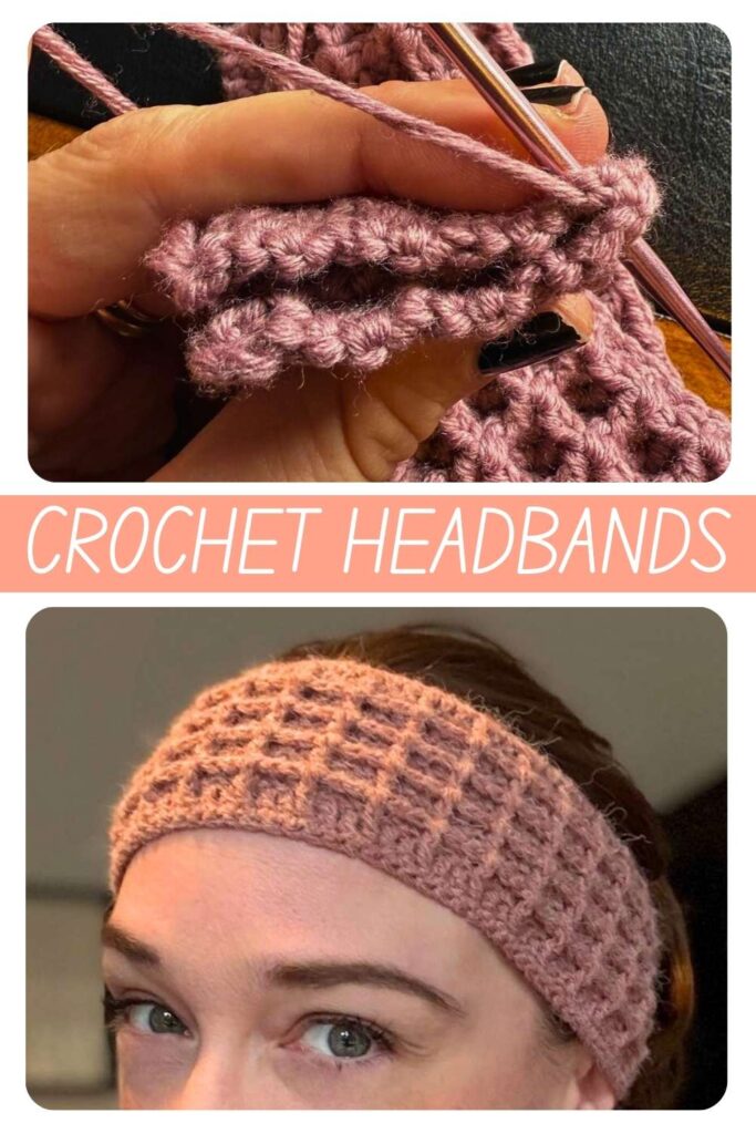 photos of crocheted headbands