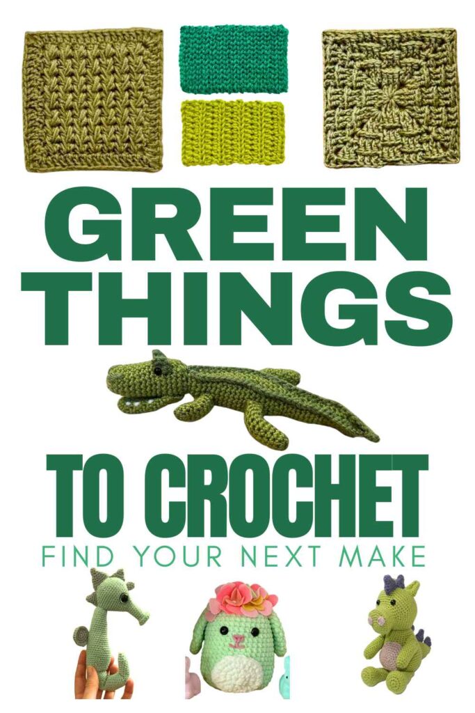 photos of green things to crochet