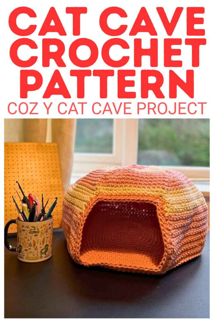 photo of a cat cave on a desktop