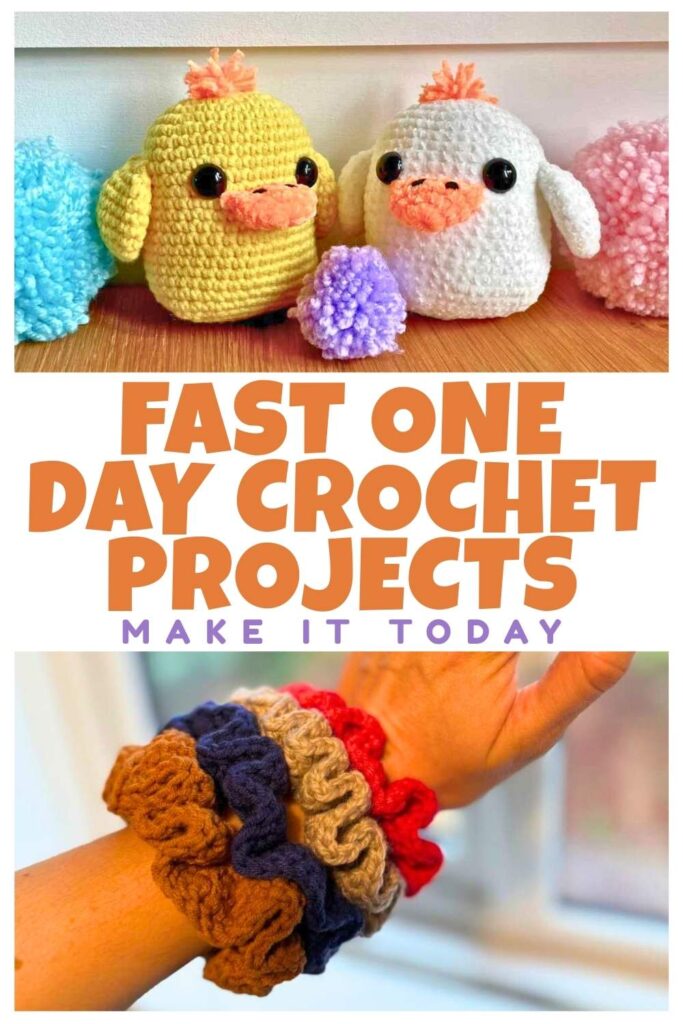 photo of one day crochet projects