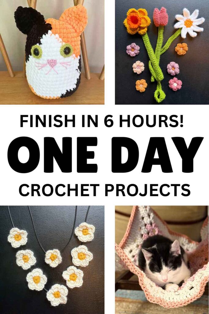 photo of one day crochet projects