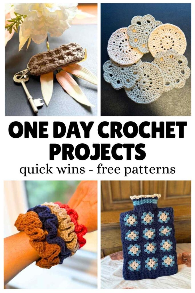 photo of one day crochet projects