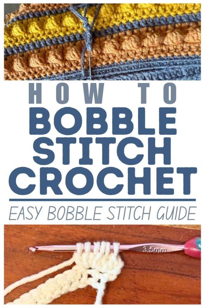 photos of bobble stitch crochet