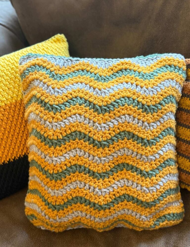 How To Crochet Ripple Stitch For Complete Beginners