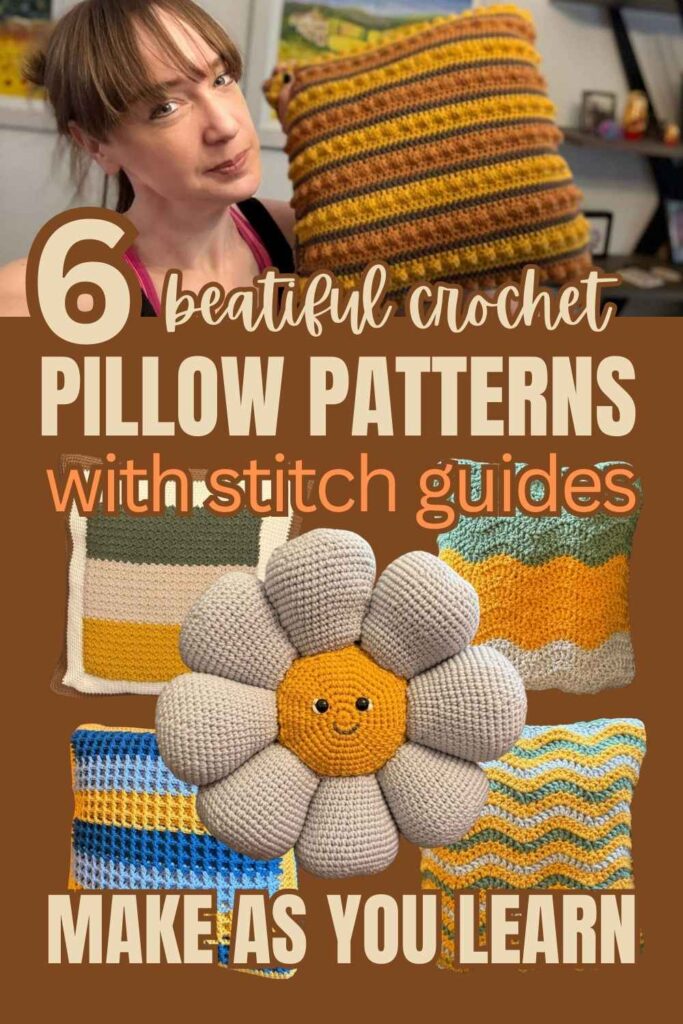 photo of crochet pillow patterns