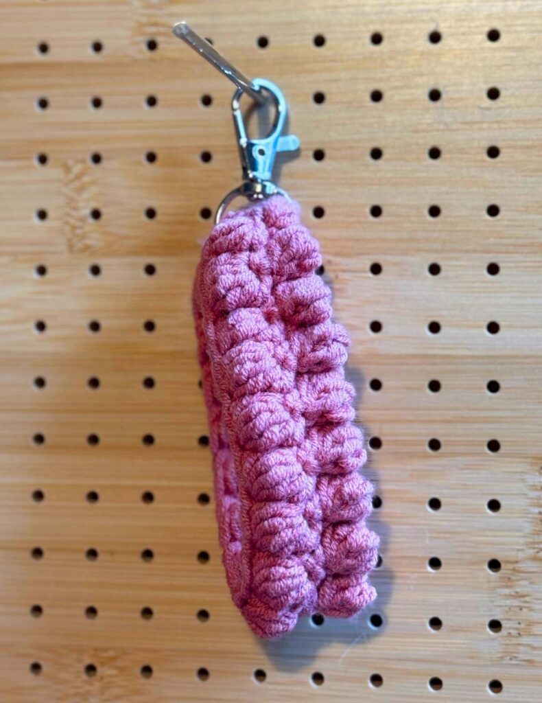 bean stitch keychain