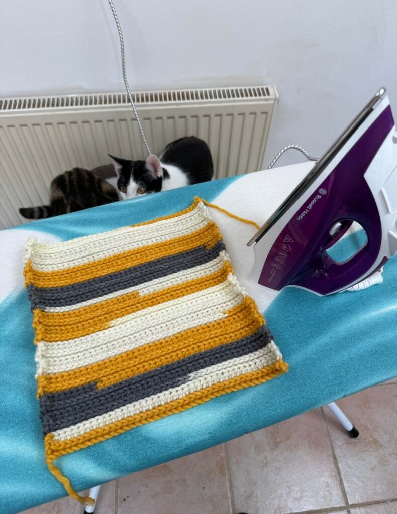 blocking the pillow