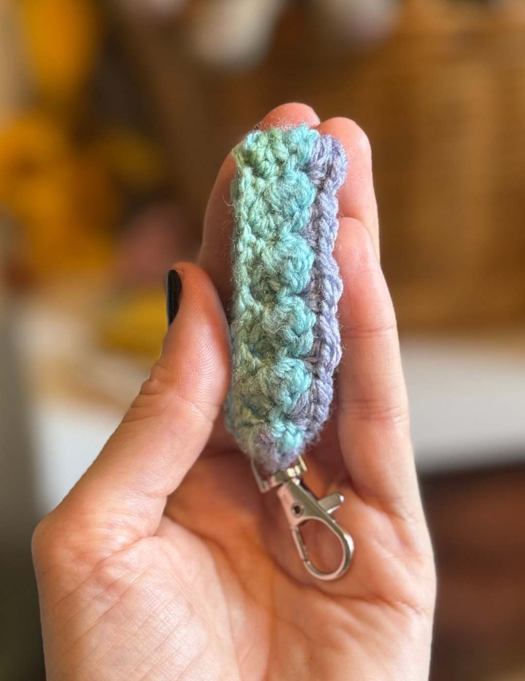sedge stitch keychain