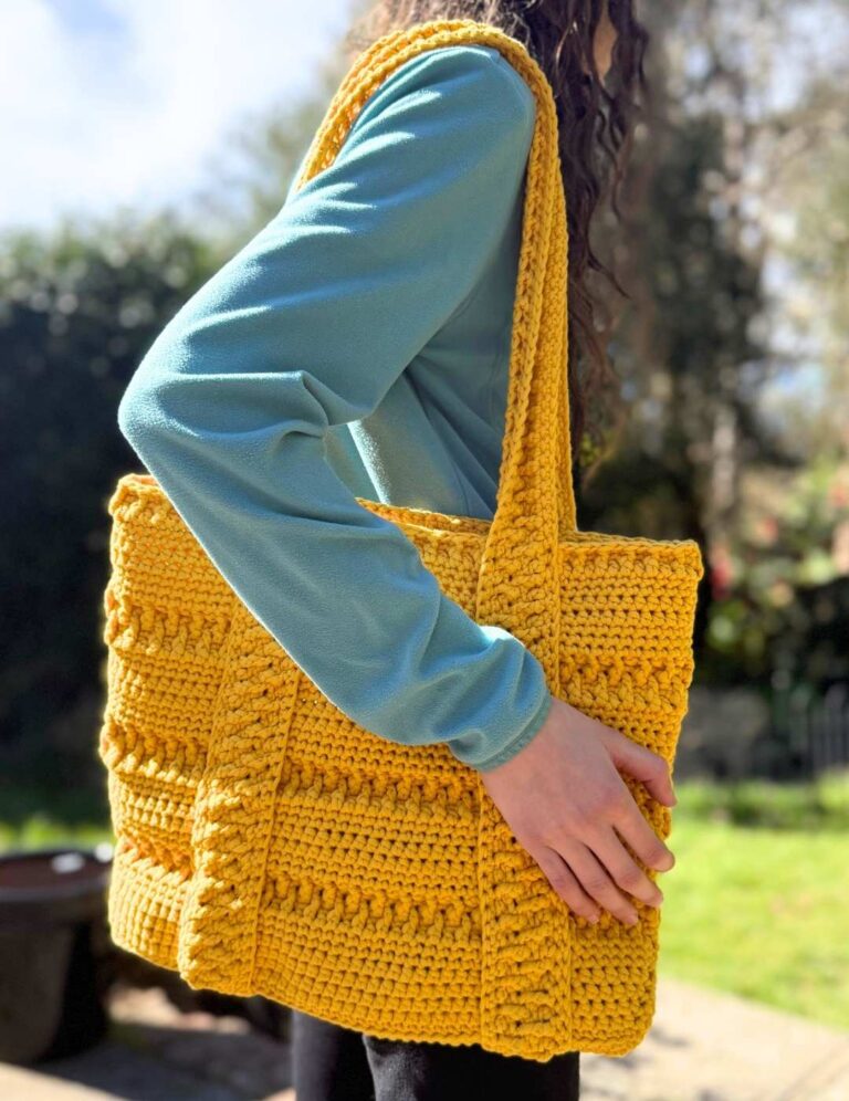Cute Crochet Tote Bag Pattern