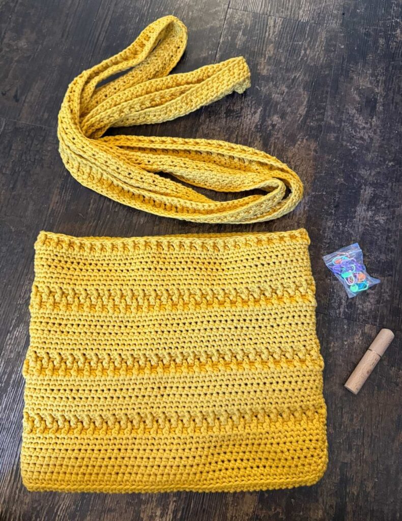 the bag and handle