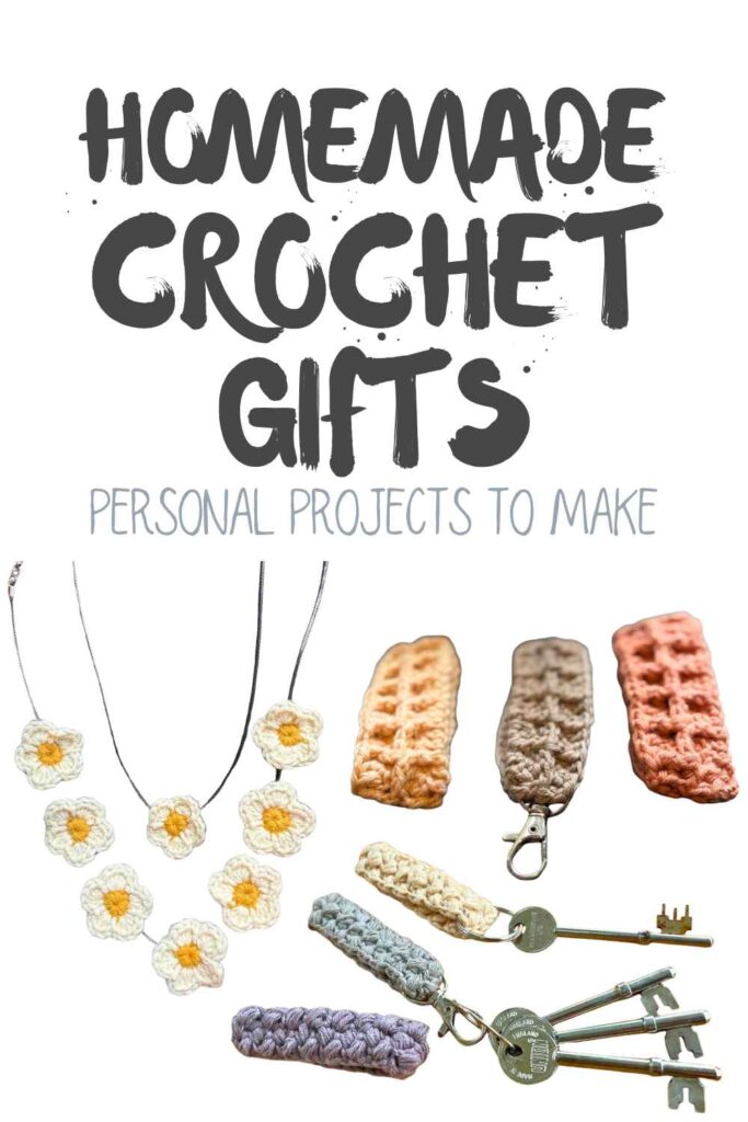 photos of homemade crochet gifts
